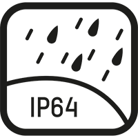 IP64 conform